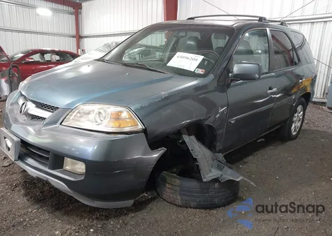 2004 Acura Mdx z USA, uszkodzony, nr VIN 2HNYD18914H507825